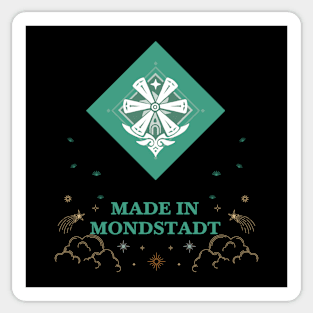 Made in Mondstadt Sticker